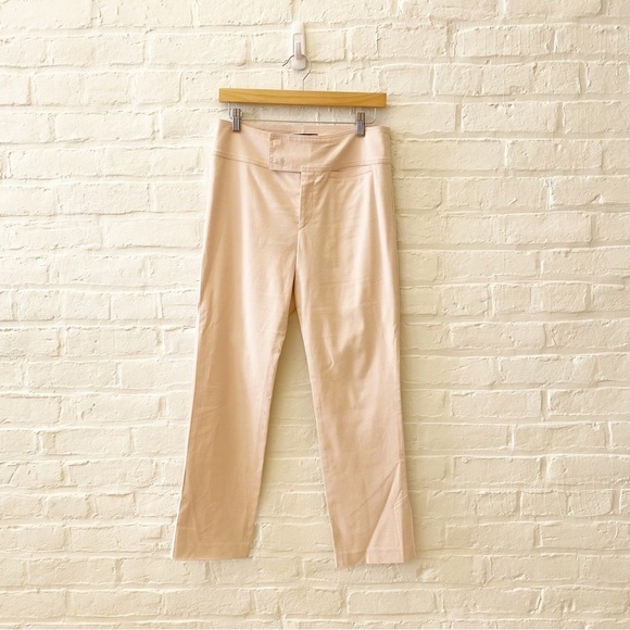 Isabel Marant || Ovida Side Slit Pants Cropped Trousers Cream Blush 40 - Picture 11 of 12